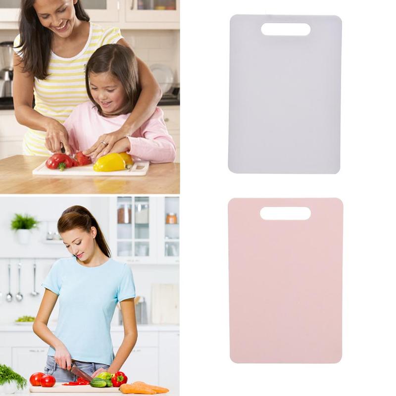 1Pc Plastic Cutting Board Practical Square Plastic Cutting Board Non-slip Cutting Board Cutting Fruit Board Kitchen Tool