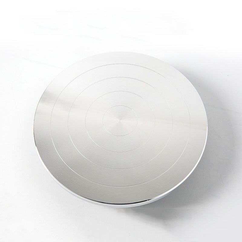 30/25/15cm Double-Sided Aluminum Pottery Wheel Turntable Aluminum DIY Clay Tool Sculpture Ceramic Pottery Forming TurntableWheel
