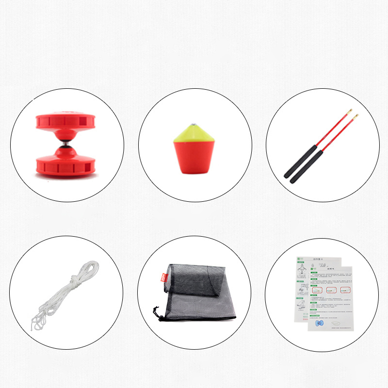 Chineseyoyo lager diabolo spielzeug diabolo set verpackung 5 farbe für wählen mit string bag von diabolo