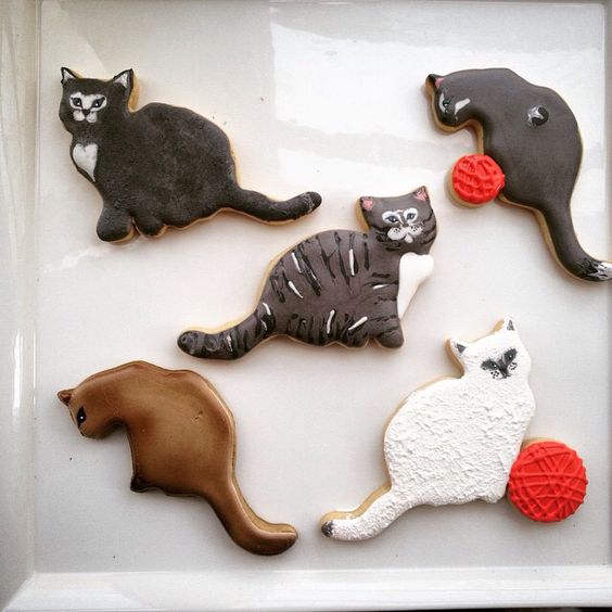 Dier honden katten kitty puppy klauw bone rvs cookie cutter party Biscuit mold fondant cake Gebak decor cupcake topper