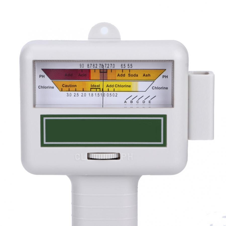 Water Tester Portable Residual Chlorine Tester Water Detection Meter for Swimming Pool Spa Water Test Tool