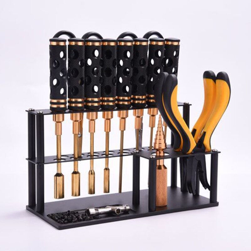 Model Car Remote Control Toys Screwdrivers Storage Rack Tools Bulit-in Screw Tray Screw Driver Pliers
