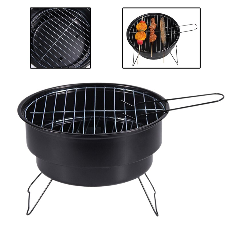 Parrilla de barbacoa portátil, horno de carbón para alimentos, estufa de barbacoa, horno de cocina, asador doméstico de Alcohol, herramientas con bolsa de transporte