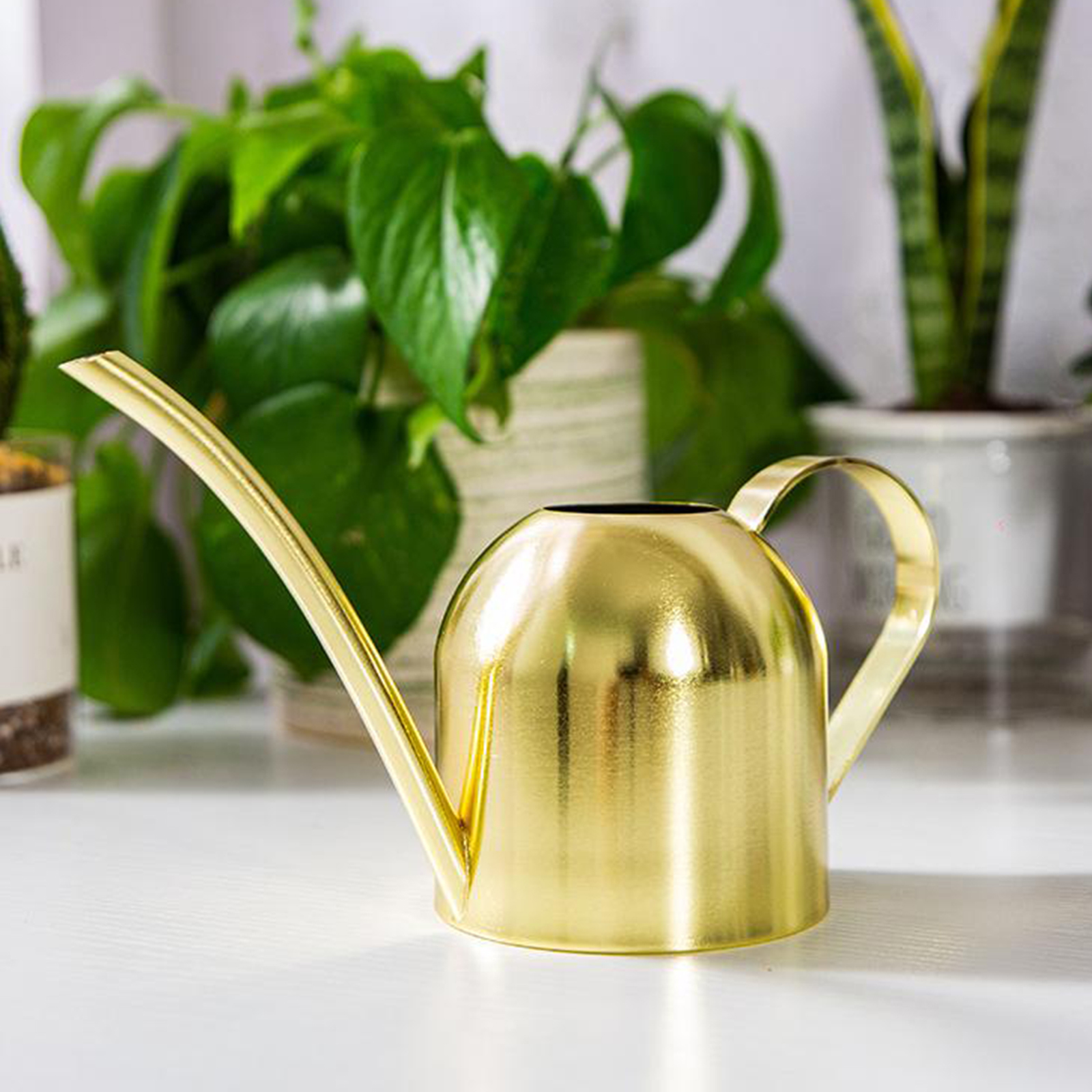 Regadera De Jardín Para Niños De 600 Ml – Ergonómica, Verde Claro, Ideal Para Aprender A Cuidar Plantas