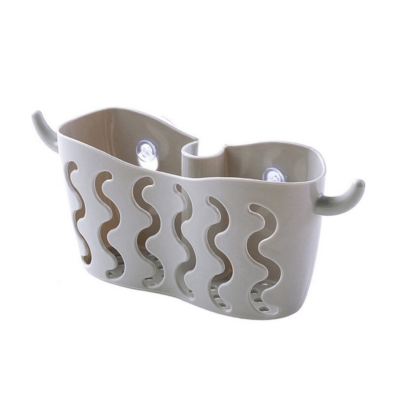 Soporte para esponja de cocina con ventosa de esponja soporte para ventosa de baño para esponjas jabones lavadores suministros para el hogar multifuncional