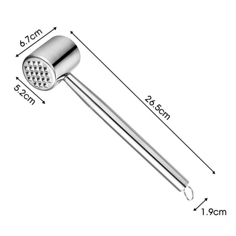Stainless Steel Meat Hammer Steak Loose Meat Hammer 304 Simple Durable Household Kitchen Tender Cooking Tool