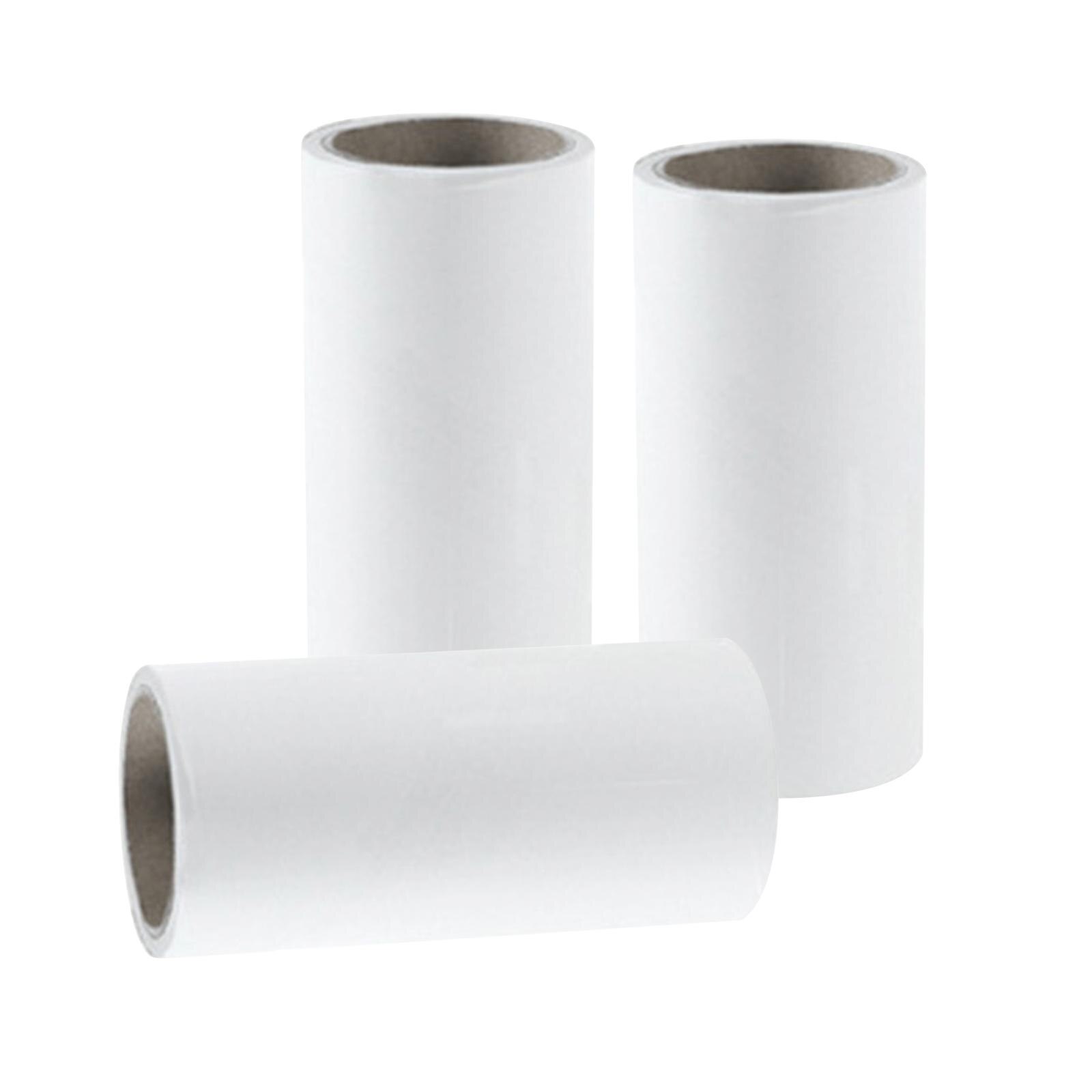Sticky Lint Roller Wasbare Sterke Stickness Dust Pet Hair Remover Voor Kleding Tapijt Meubels Reinigen Stof Pluizenborstel: 3 Rolls Refills