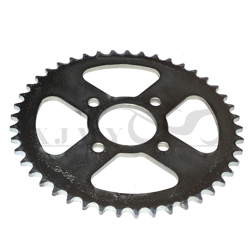 520 Chains 43T/45T/47T/49T Motorcycle Chain Sprockets Rear Back Sprocket For ATV Quad Pit Dirt Bike Motorcycle Motor Moped