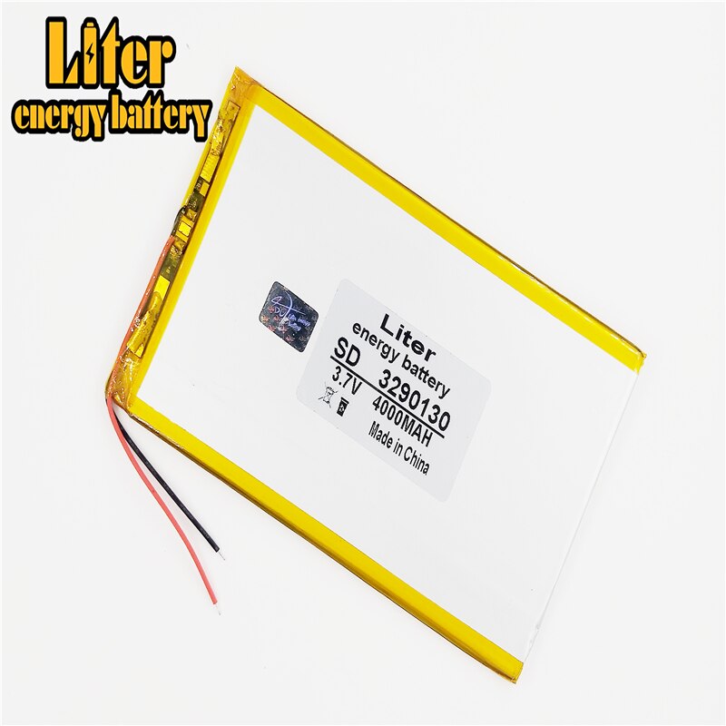 3.7 V lithium Tablet polymer battery 4000 mah 3290130super capacity suitable for tablet