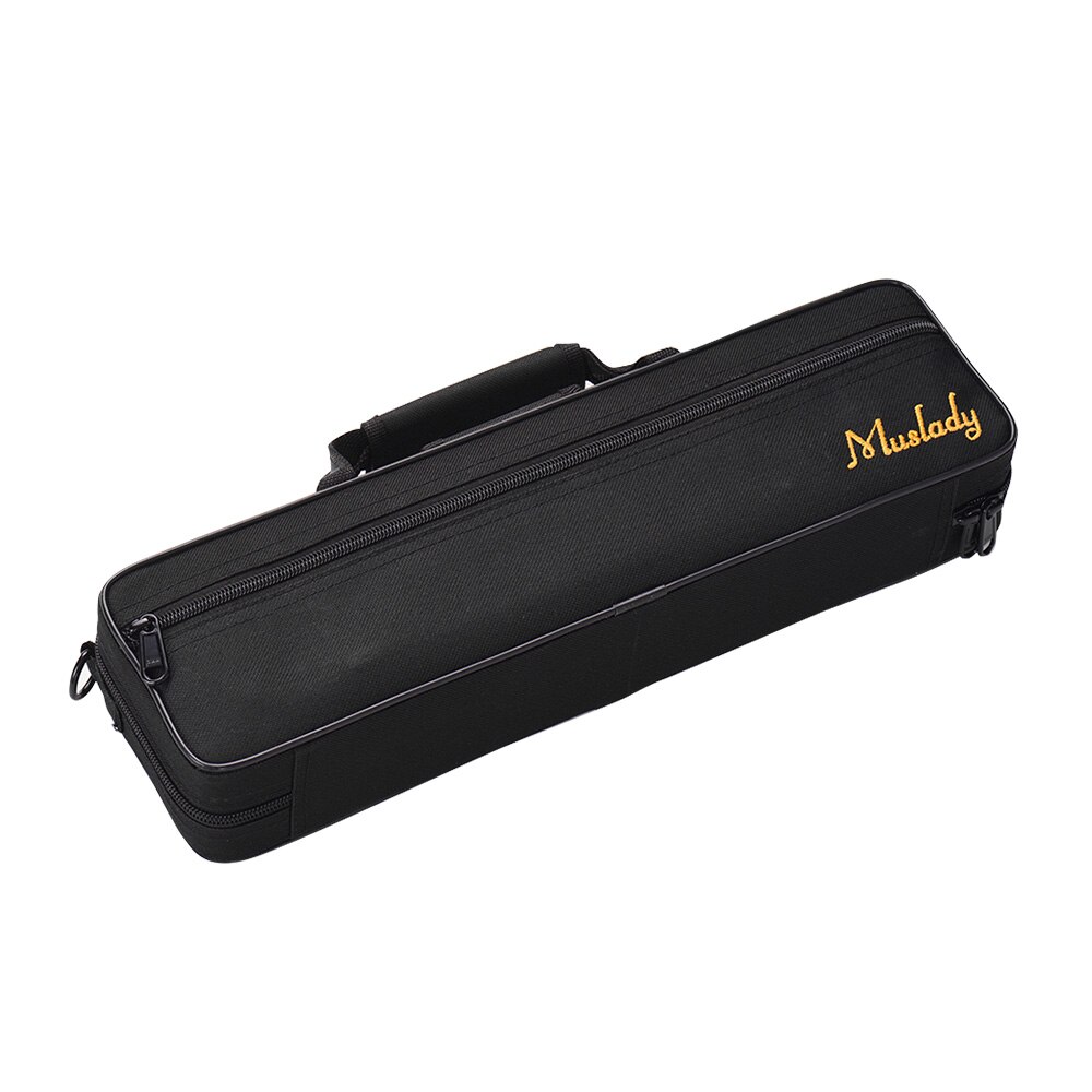 Muslady 16 Gaten C Fluit Case Gig Bag Rugzak Doos Waterbestendig 600D Katoen Padding Case