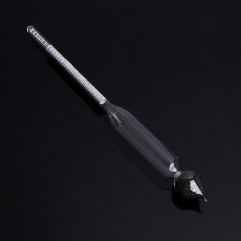 3 pièces 0-100% hydromètre alcomètre testeur ensemble alcool Concentration mètre + thermomètre