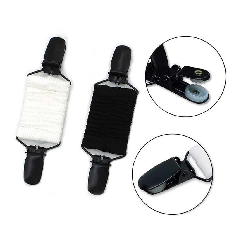 Clips para vestido, cincha trasera para ajuste, Clip negro, ropa, suéter, chal, cárdigan, Clips para cuello para mujeres y niñas