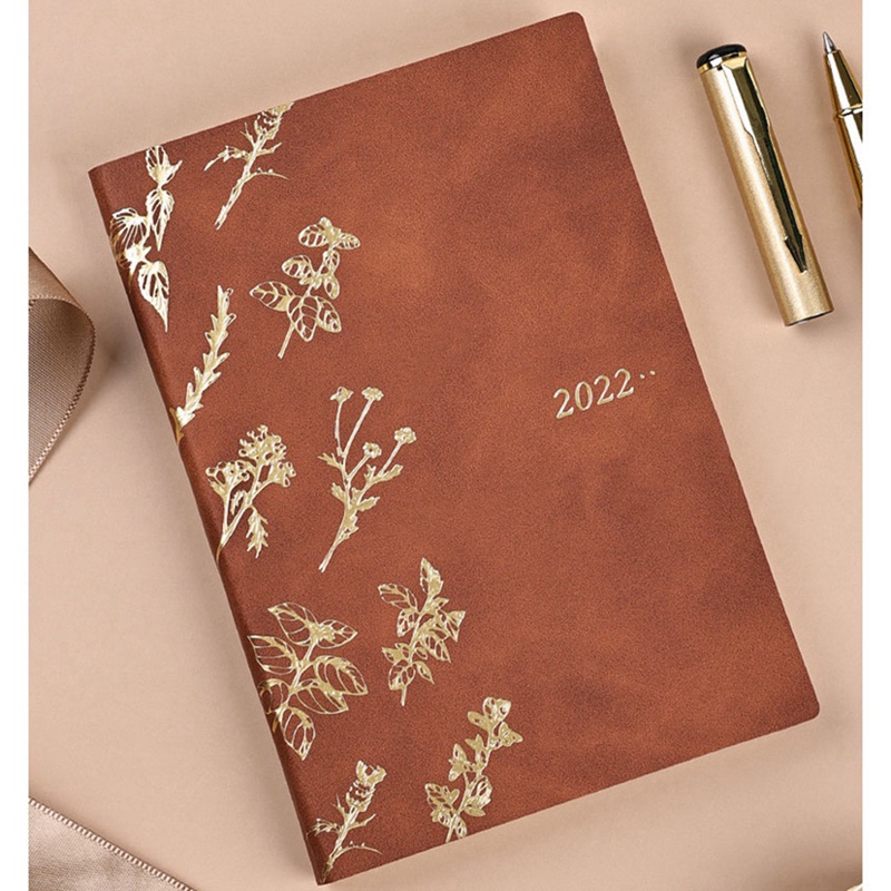 Planner Organizer Small A7 Notebook Notepad Flower Diary Office Sketchbook Weekly Calendar Note Book