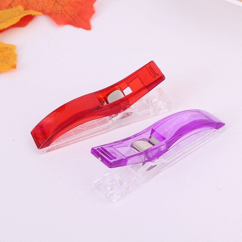 Clip grande de plástico para costura, accesorios de Clip de retales, dobladillo, bricolaje, acolchado, artesanía, costura, tejer, tirantes, 50 Uds.