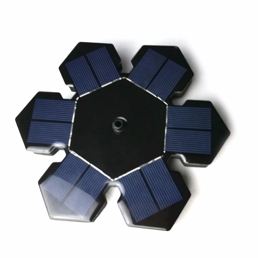SOLLED Solar Battery Fountain Pump Water Floating Solar Water Pumps For Garden Pool Outdoor Underwater Decoration