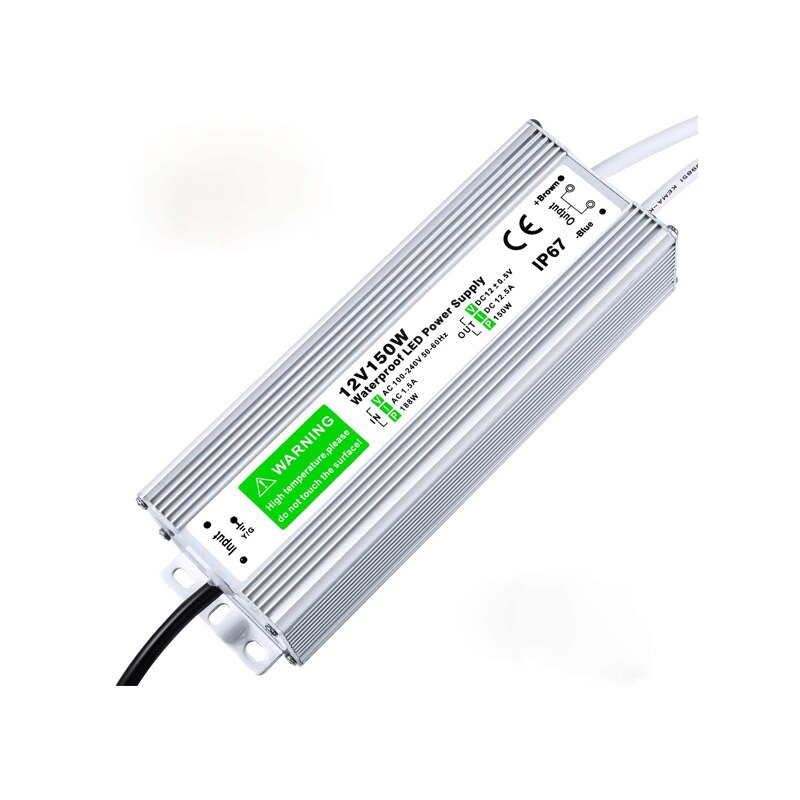 Waterdichte IP67 Led Driver Ac Dc 12V/24V 10W 20W 30W 50W 80W 100W 150W 200W Voeding Voor Strip Licht Ondergrondse Outdoor Gar