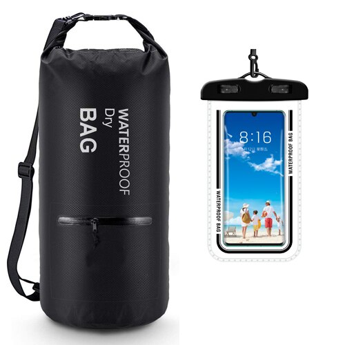 30L 40L Waterproof Swimming Bag Storage Dry Sack Bag For Canoe Kayak Rafting Outdoor Sport Swimming Bags Travel Kit Backpack: 40L set A