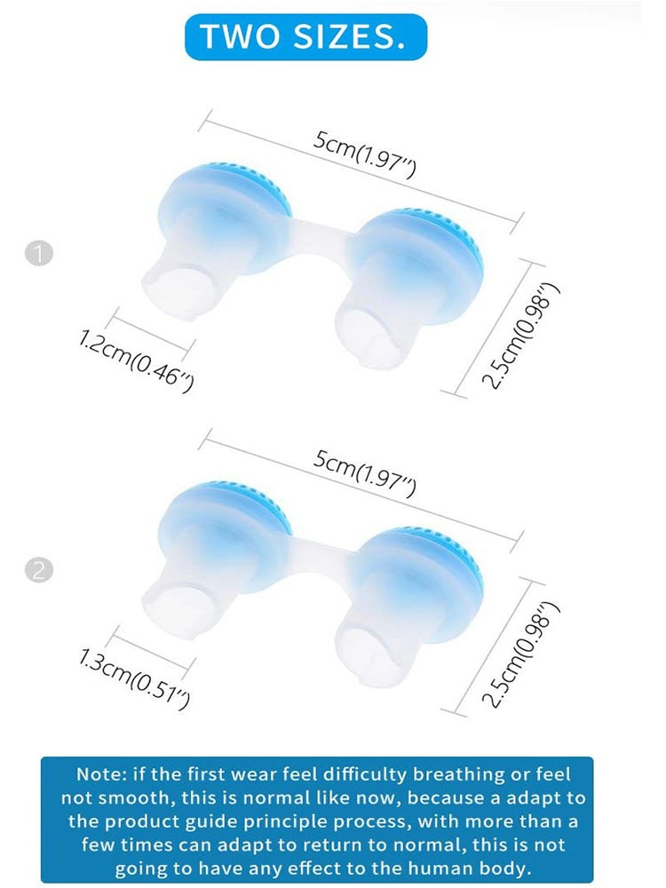 Anti Snore Devices Silicone Relief Stop Snore Stopper Mute Aids Comfortable Sleeping Aid Nasal Dilator