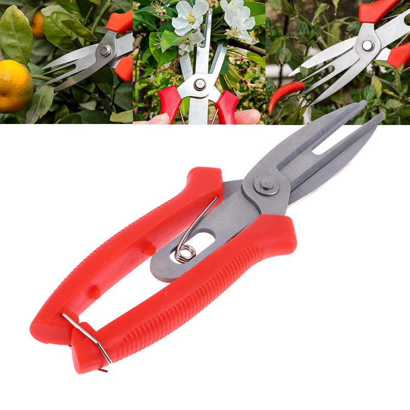 Agriculture Thinning Scissors Double-port Fruit And Flower Thinning Shears Multi-use Pruning Fruit Tree Pruning Garden Tools: Default Title