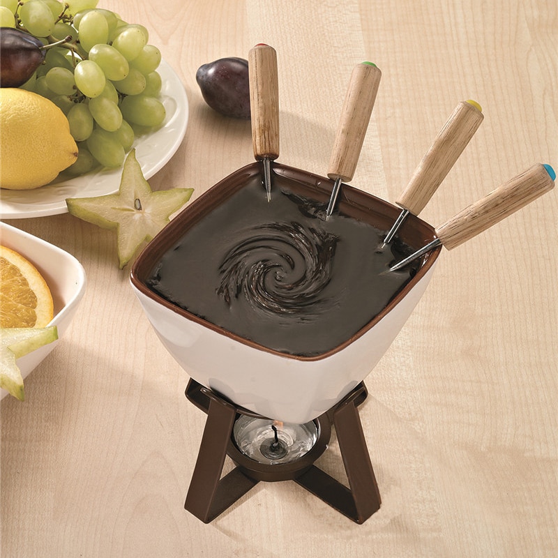 Ml Fondue Melting Pot Voor Boter Kaas Candy Diy Grandado