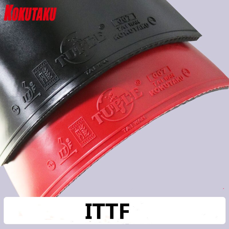 Kokutaku M3 Tacky Table Tennis Rubber Pimples In with Sponge Ping Pong Tenis De Mesa Cake Sponge