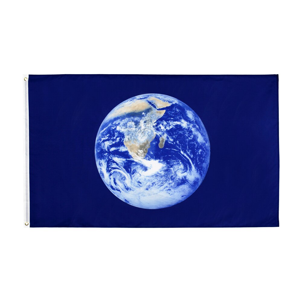 hanging 90*150cm Earth Day flag For decoration