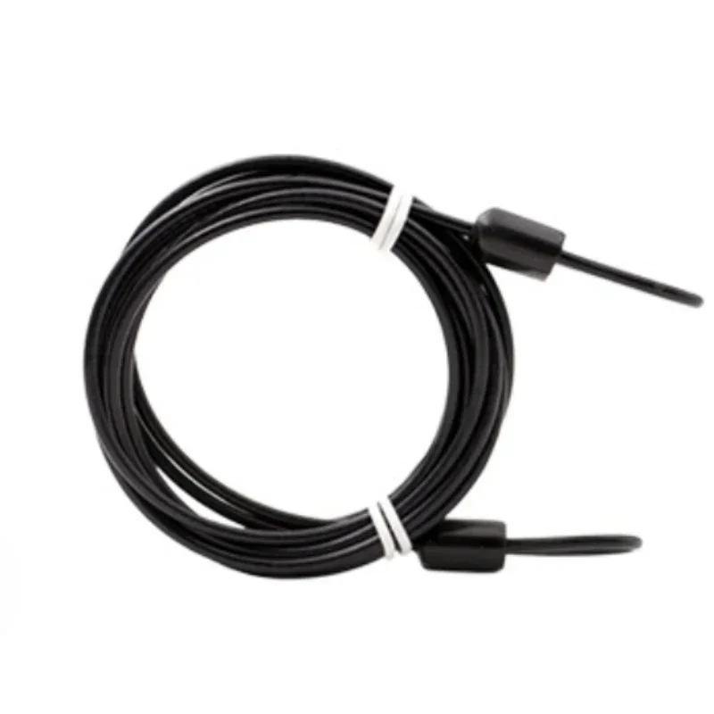 0.5m fietsaccessoires fietsslot draad fietsslot sterke stalen kabelslot mtb racefiets slot touw anti-diefstal veiligheid: Wit