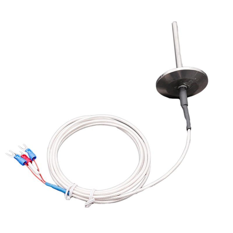 RTD Pt100 Temperature Sensor 1.5"TC(50.5mm OD) by 3"(73.5mm) length With Detachable Connector Electric Homebrew RIMS Tube Parts