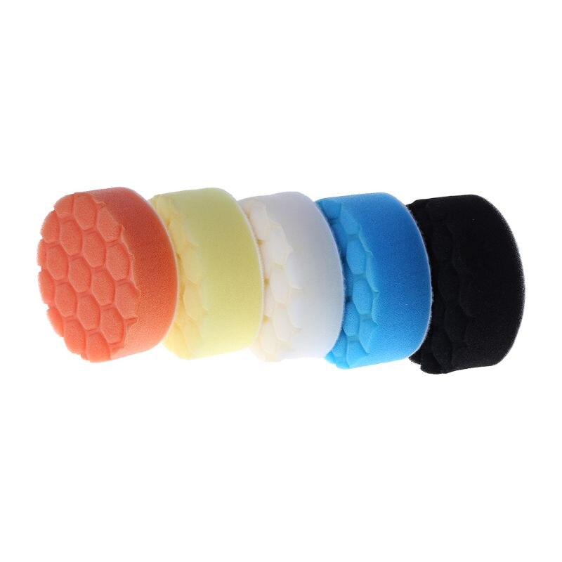 3 inch (80mm ) Buff Pad Polishing Pad kit For Car Polisher Pack of 5Pcs Pack Of 5Pcs