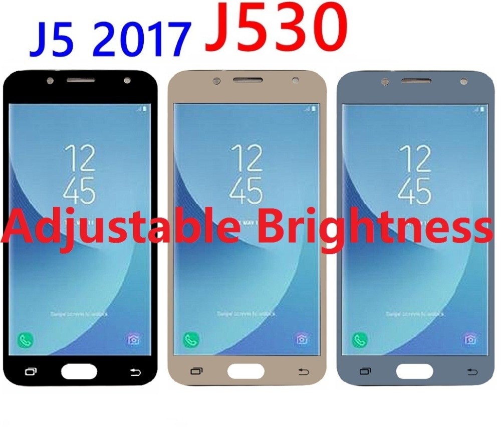 Voor Samsung Galaxy J5 Pro Lcd-scherm Touch Digitizer Sensor J530F J530FN J530F/DS J530G J530M Verstelbare helderheid