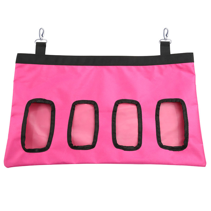 Kaninchen Heu Zubringer 4 See Kaninchen Heu Ballen Heu Gras Lagerung Tasche mit Hängenden Haken Ebene Zubringer Tasche: Purpur 4 Löcher