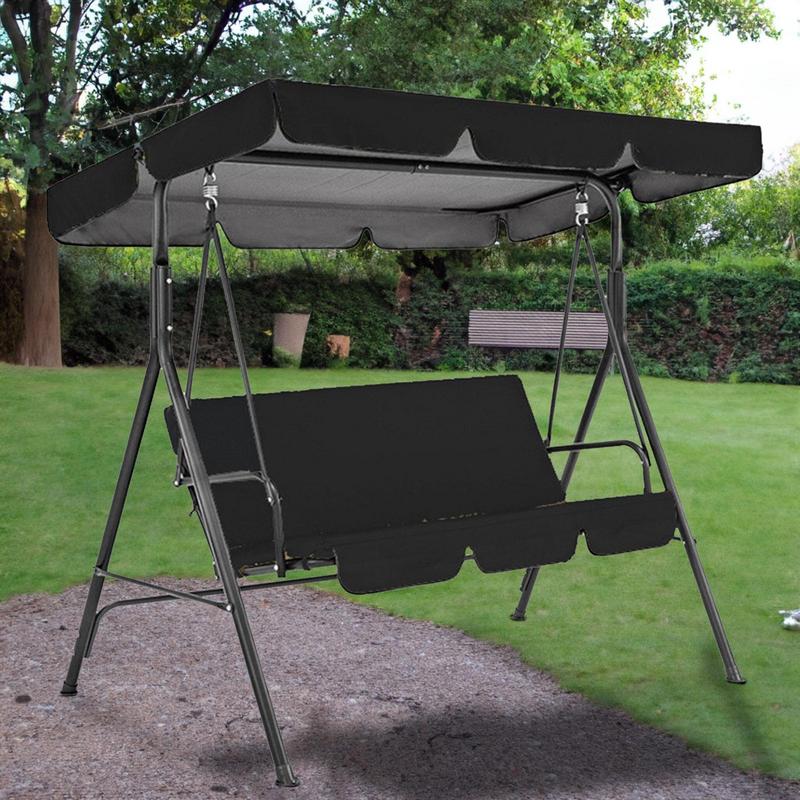 Outdoor Schommel Luifel Vervanging Stoel Luifel Zetel 210D Oxford Doek Winddicht Cover Schommel Luifel Voor Veranda Achtertuin Tuin