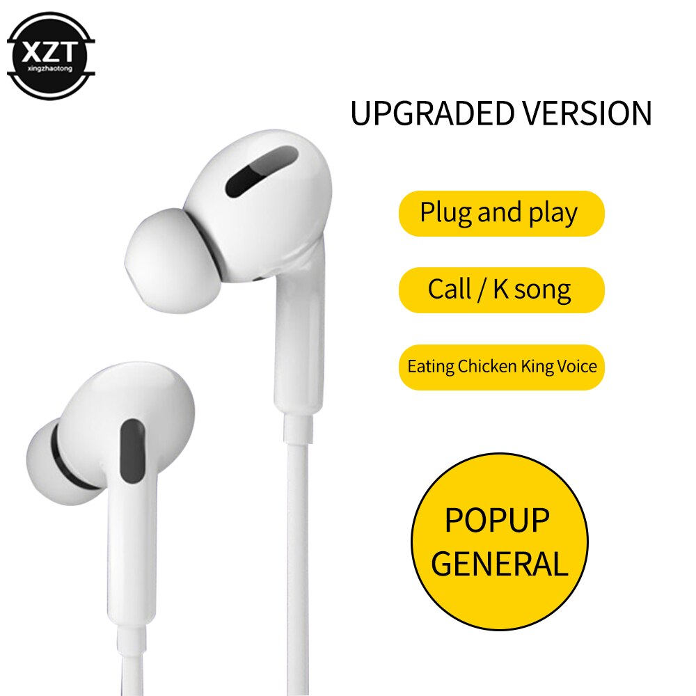 Auriculares intrauditivos con cable y micrófono, para Samsung S6/ S6 Edge, iphone, Samsung y Xiaomi, novedad