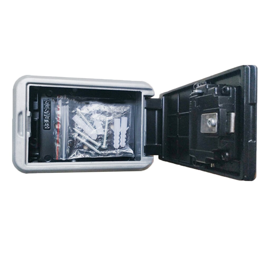 External Key Box Wall Mount Combination Lock Box Key Hidden Lock Box Security Key Lock Box 4 Digit Lock Box Suitable for Family