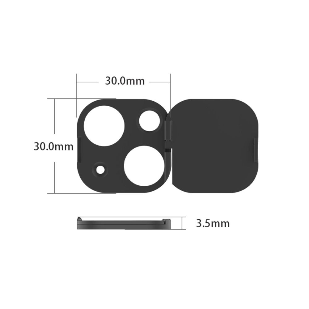 Protective Back WebCam Cover Sticker Accessories Camera Lens Cap Phone Lens Camera Privacy Protector for iPhone 15 Pro Max Plus