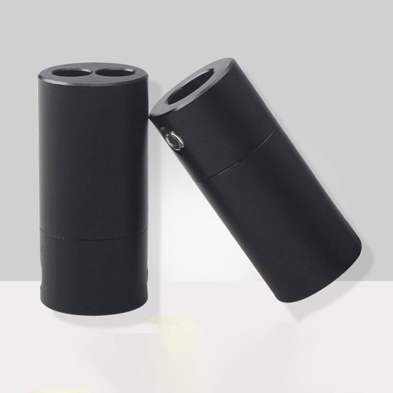 1PCS HiFi Audio Aluminum Alloy Speaker Banana RCA Plug Cable Wire Splitter Y Pant Boot Speaker Line Splitter Adapter Sleeve