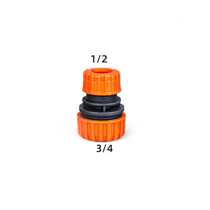 Adaptateur rapide pour tuyau d'arrosage, 1/2 "3/4" 1 ", 12mm 19mm 25mm, réparation de connecteur en plastique, connecteur de tuyau étendu, système d'irrigation: Rouge