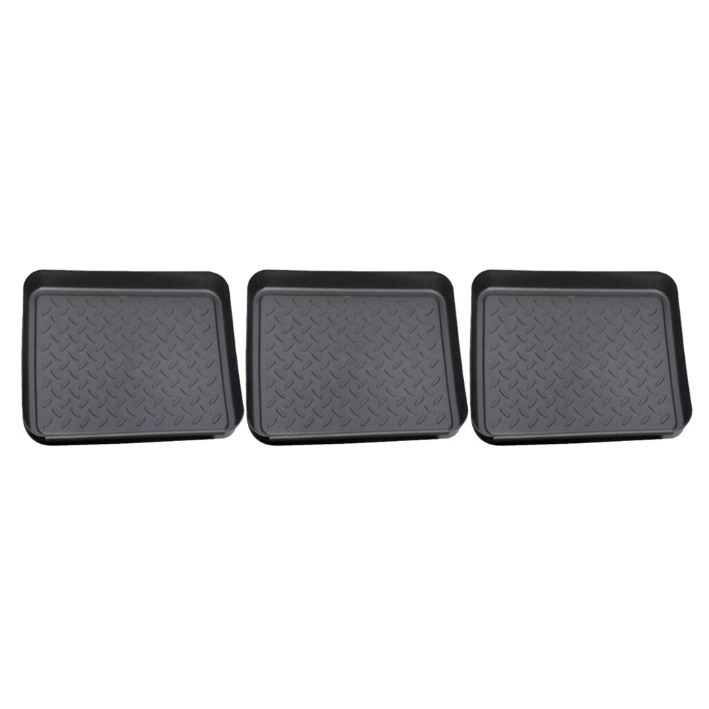 Multipurpose Resistant Plastic Boot Tray Utility Shoe Mat for Indoor Outdoor