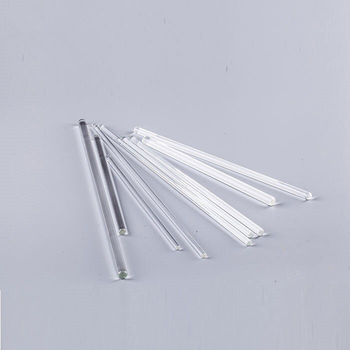 Agitador mezclador de vidrio, barra guía de flujo, 3,3, vidrio de borosilicato, 200x7mm, único