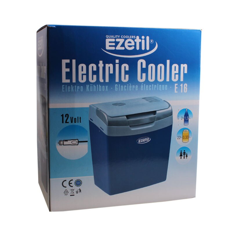 Ezetil-nevera electrónica para vehículo Ezette E16, caja de refrigeración y calefacción, para vehículo