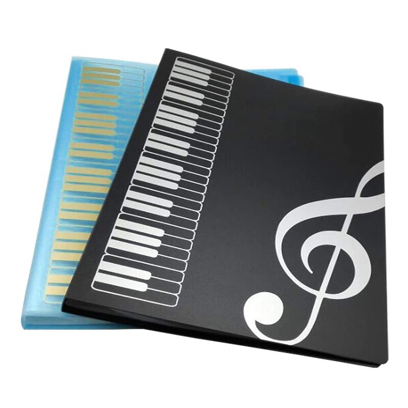 Music Score Folder Band Folder Musician Folder Writing Music Paper File Paper File Storage Folder Folder, 40 Pages: Default Title