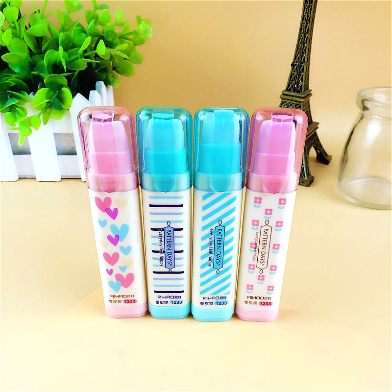 Kawaii papeterie belle gomme amovible combinaison mignon Style gomme en caoutchouc étudiant fournitures scolaires enfants matériel