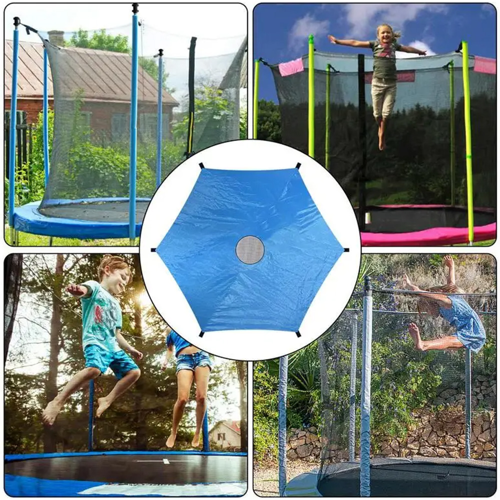 6/8/10ft Osłona przeciwsłoneczna trampoliny Wodoodporne trampoliny Akcesoria do osłon przeciwsłonecznych Ochrona przed słońcem na świeżym powietrzu na podwórku