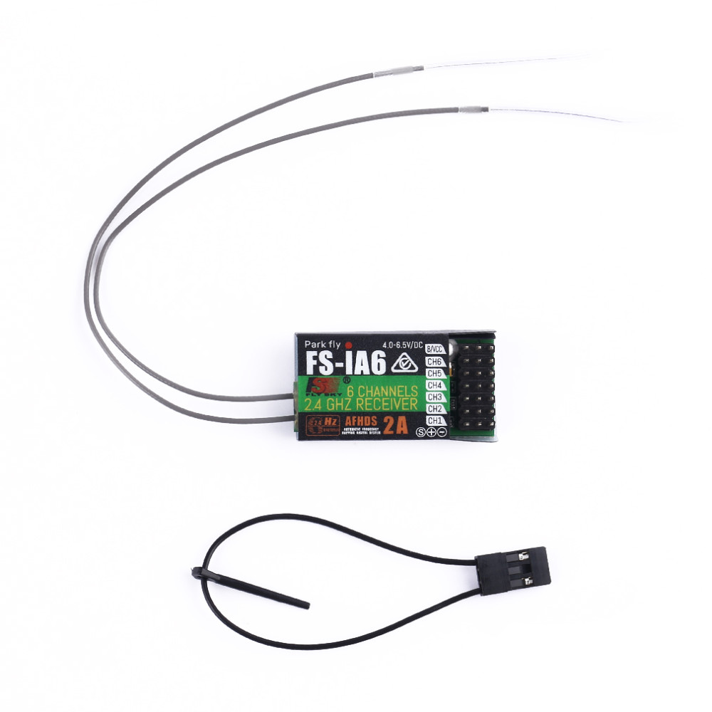 Original Flysky FS-iA6 FS-iA6B 6CH 6 Channel Remote Control Receiver Compatible Flysky i4 i6 i10 GT2E GT2F GT2G Transmitter