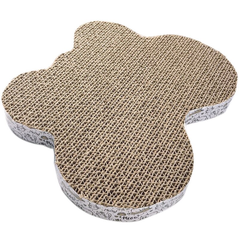 Huisdier Speelgoed Kat Scratch Pad Kat Gegolfd Pad Krassen Berichten Kitten Gegolfd Papier Pad Katten Slijpen Nail Schraper Mat