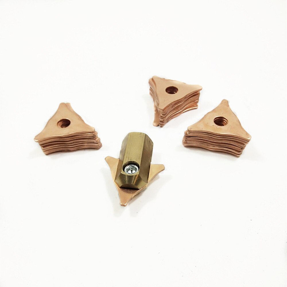 Car Repair Meson Chuck Kit Dent Pulling Electrode Spot Welding Metal Shrink Repair Garage Washer Pad Hook