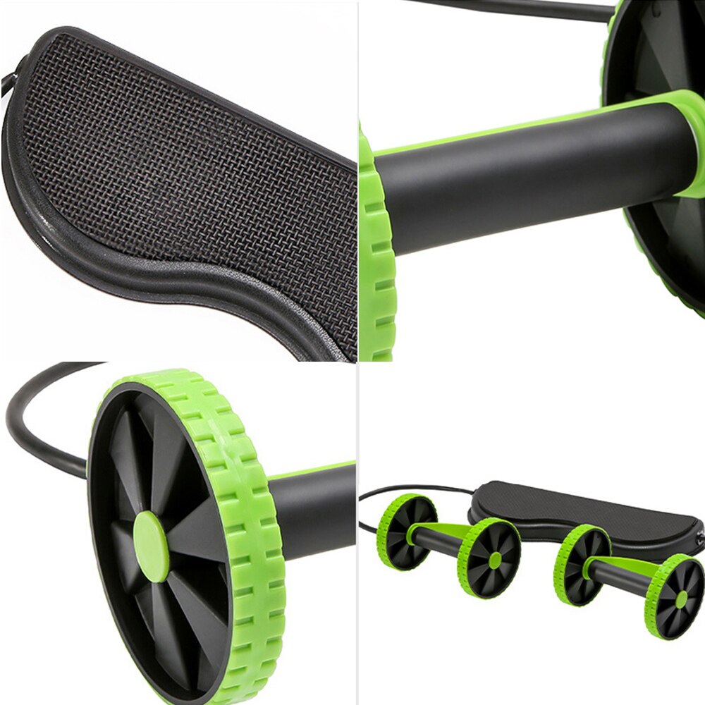 Abs Rueda Equipment Ab Wheel Roller Abdominalgym equipment For Home Workout Exercise Machine Abs Rueda Abdominales Fitness