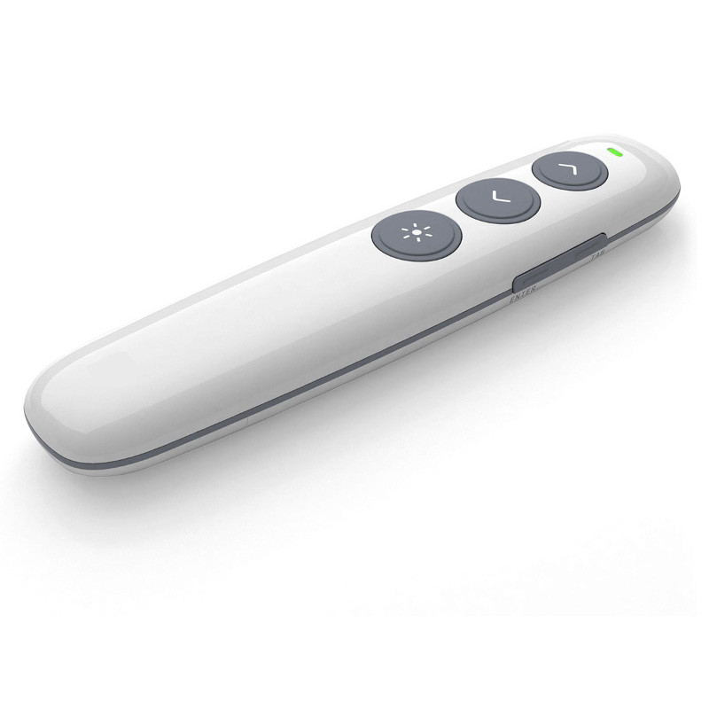 RF 2.4GHz USB Recharging Power Wireless Presenter PPT Remote Control For Meeting,Training and Teaching