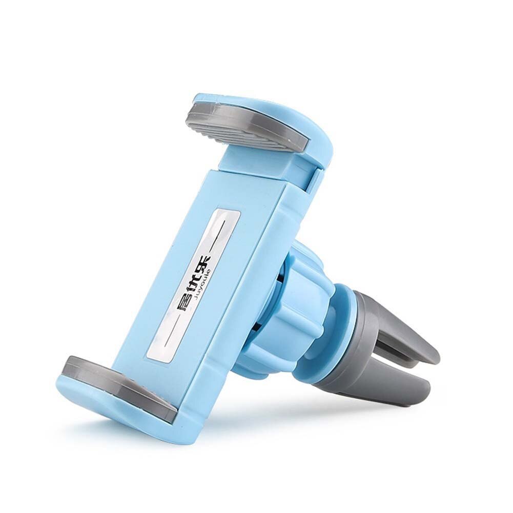 Universal Car Air Outlet Mobiele Telefoon Houder 360-Graden Verstelbare Zuignap Flexibele Mobiele Telefoon Houder: Blauw