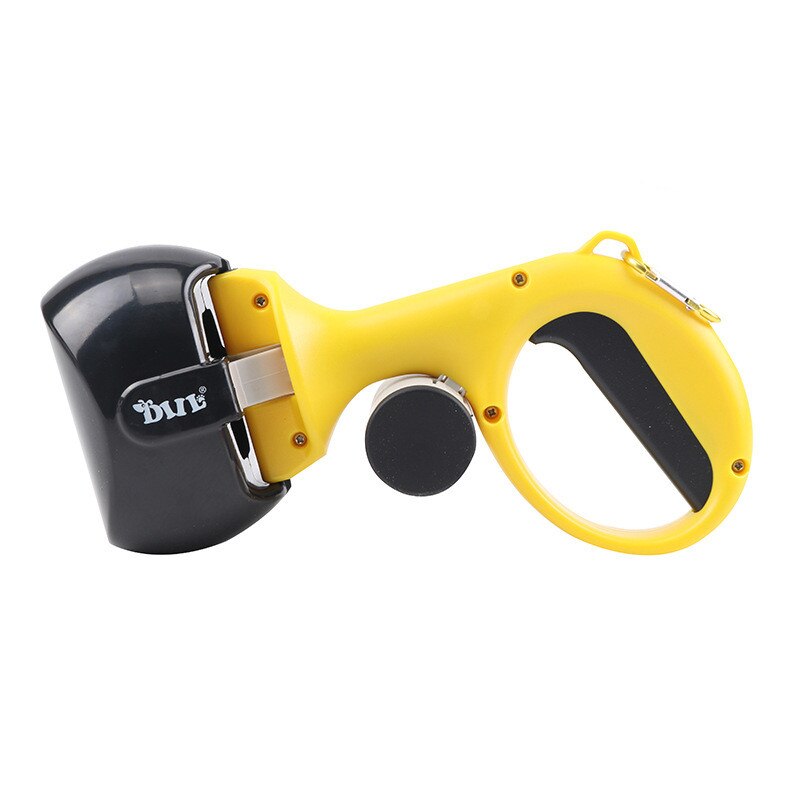Scoop pour animaux de compagnie Portable 2 en 1 2 en 1 pour chiens, pince à déchets avec sac à merde, outils de nettoyage en extérieur pour chiens et chats, accessoires pour animaux de compagnie,: Black